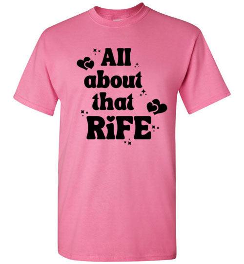 All About That Matt RIfe Graphic Funny Tee Shirt Top T-Shirt