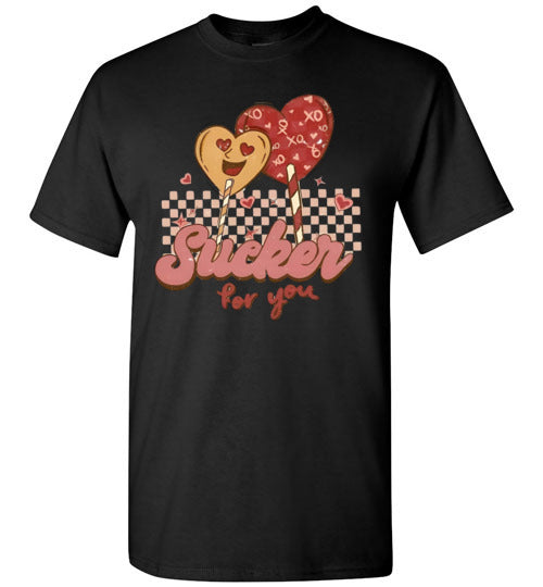 Sucker For You Valentine's Heart Shirt Top