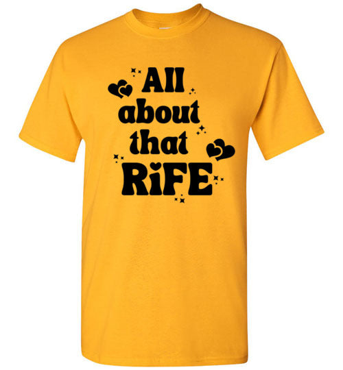 All About That Matt RIfe Graphic Funny Tee Shirt Top T-Shirt