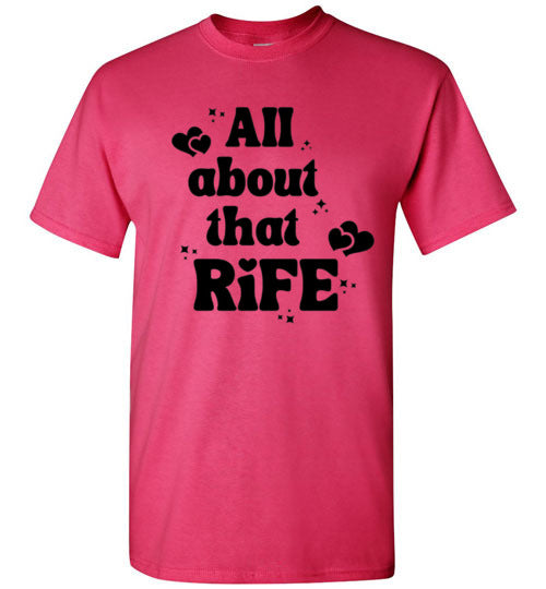 All About That Matt RIfe Graphic Funny Tee Shirt Top T-Shirt
