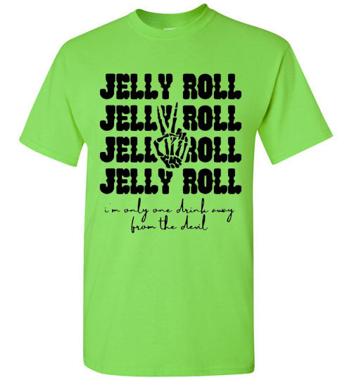Jelly Roll Country Music Singer Graphic Tee Shirt Top