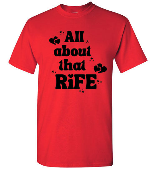 All About That Matt RIfe Graphic Funny Tee Shirt Top T-Shirt