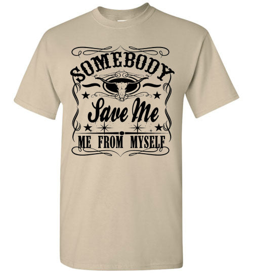 Jelly Roll Somebody Save Me From Myself Concert Country Music Graphic Tee Shirt Top