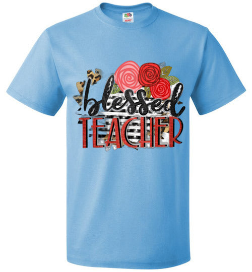 Blessed Teacher Tee Shirt Top T-Shirt
