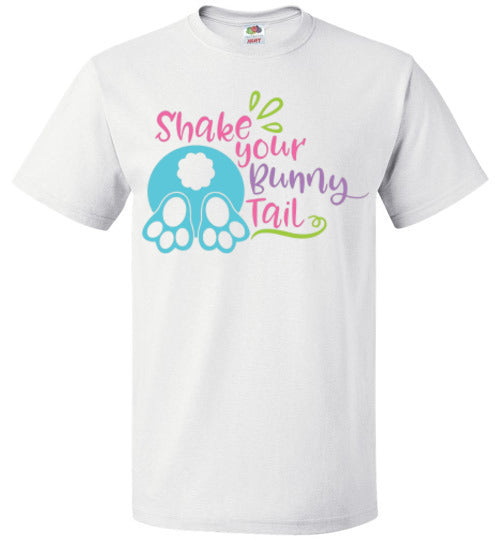 Shake Your Bunny Tail Easter Graphic Shirt Top