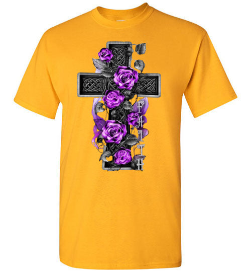 Cross Faith Christian Tee Shirt Top T-Shirt