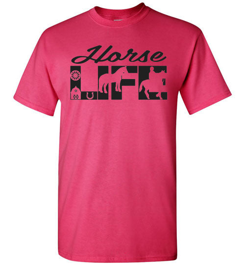 Horse Life Country Graphic Tee Shirt Top