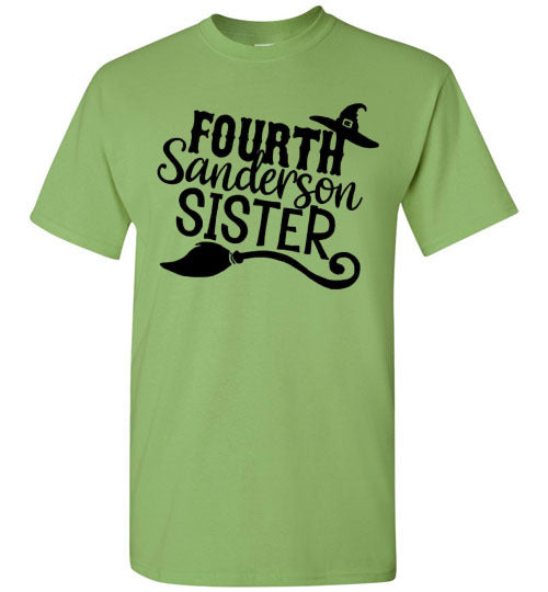 Fourth Sanderson Sister Halloween Witch Graphic Tee Shirt Top
