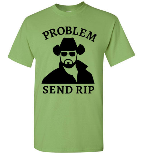 Problem Send Rip Graphic Tee Shirt Top
