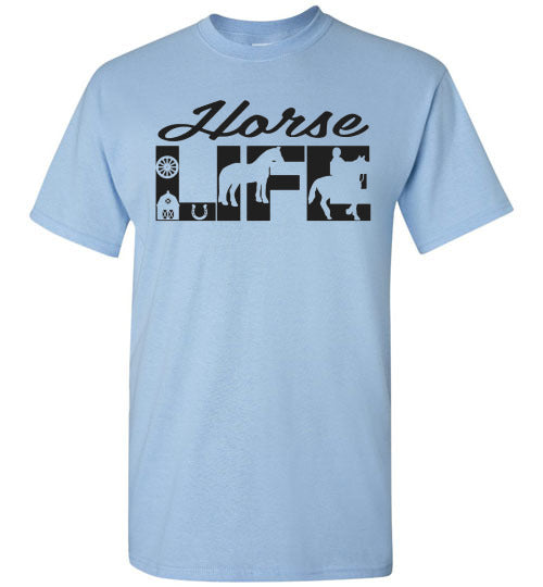 Horse Life Country Graphic Tee Shirt Top