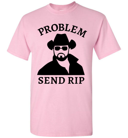 Problem Send Rip Graphic Tee Shirt Top