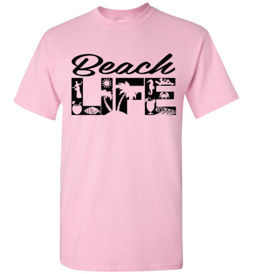 Beach Life Tee Shirt Top T-Shirt