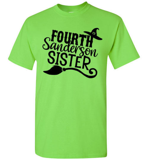 Fourth Sanderson Sister Halloween Witch Graphic Tee Shirt Top