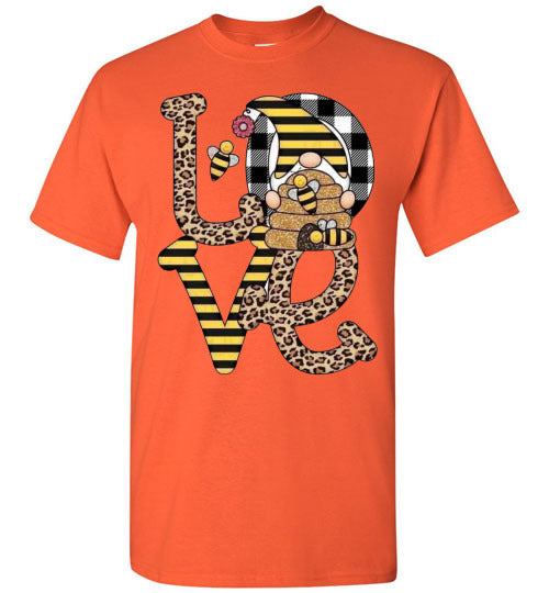 Love Bee Hive Tee Shirt Top T-Shirt