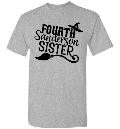 Fourth Sanderson Sister Halloween Witch Graphic Tee Shirt Top