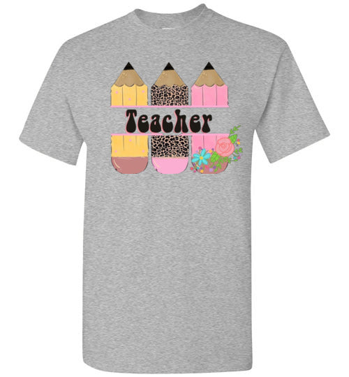 Teacher Graphic Design Tee Shirt Top