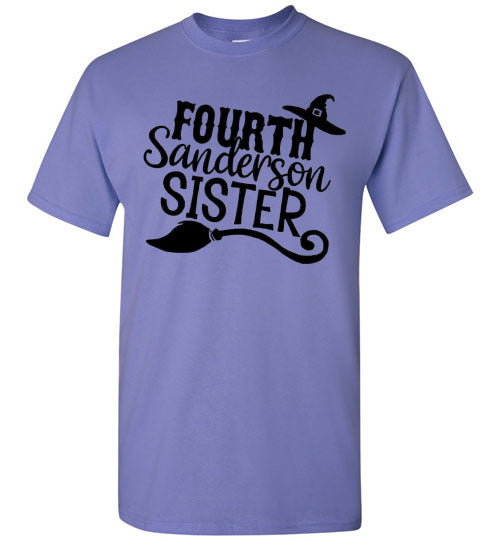 Fourth Sanderson Sister Halloween Witch Graphic Tee Shirt Top