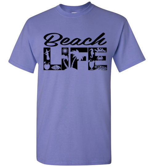 Beach Life Tee Shirt Top T-Shirt