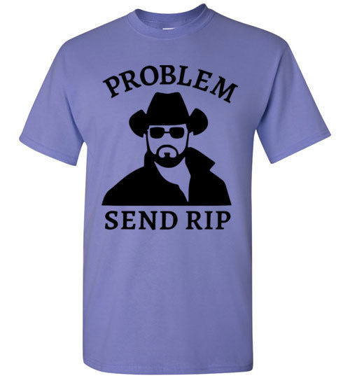 Problem Send Rip Graphic Tee Shirt Top