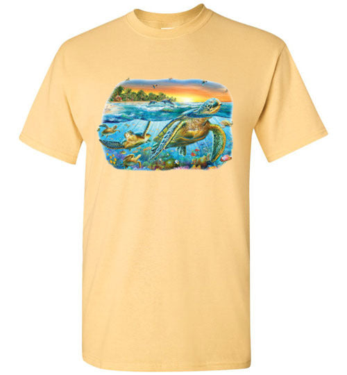 Sea Turtle Graphic Tee Shirt