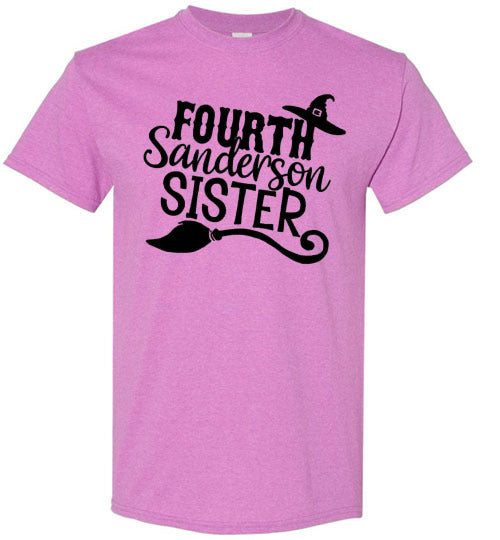 Fourth Sanderson Sister Halloween Witch Graphic Tee Shirt Top