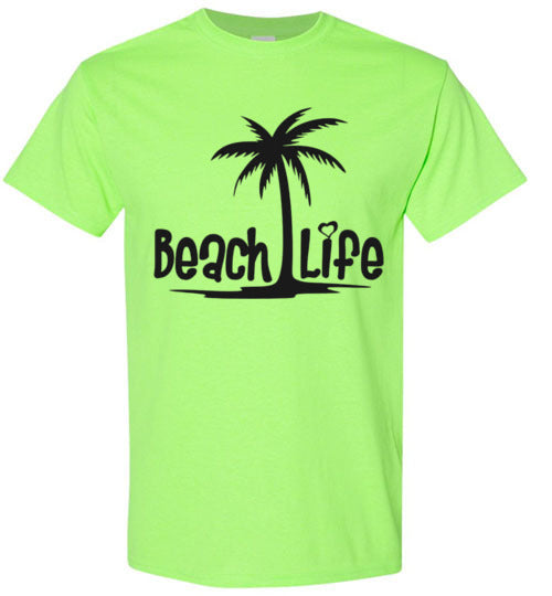 Beach Life Tee Shirt Top T-Shirt