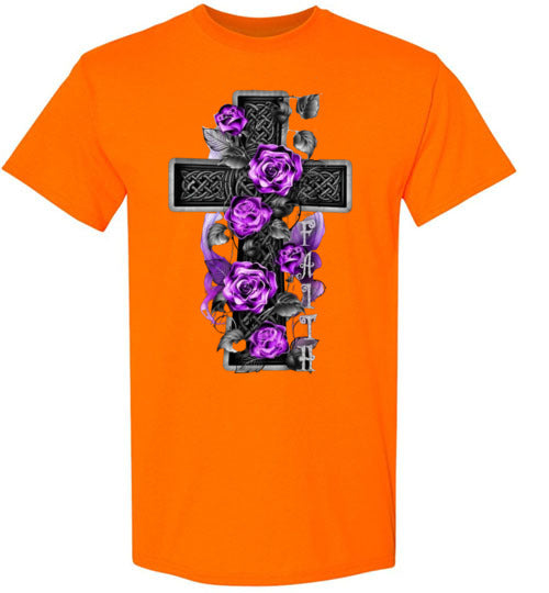 Cross Faith Christian Tee Shirt Top T-Shirt