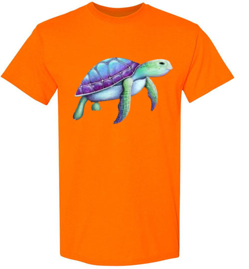 Sea Turtle Cruising Graphic Tee Shirt top