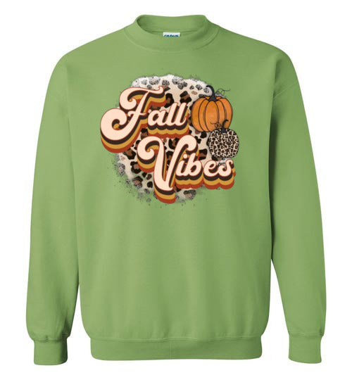 Fall Vibes Graphic Sweatshirt Top