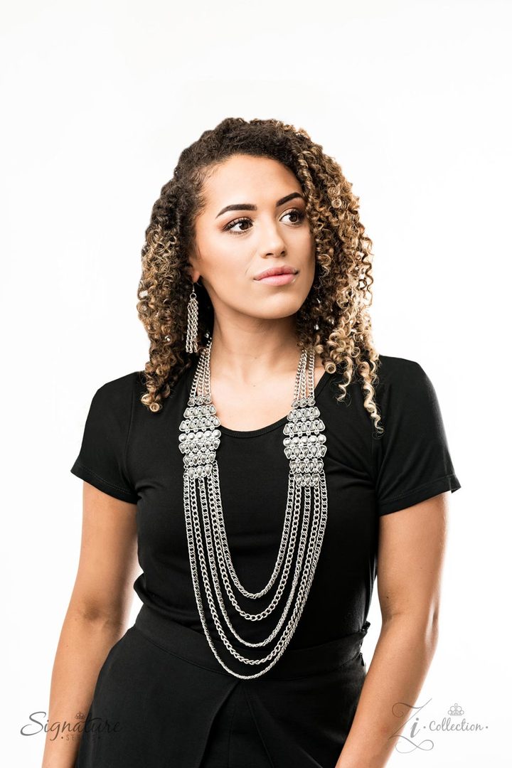 The Erika Zi Necklace and Earrings