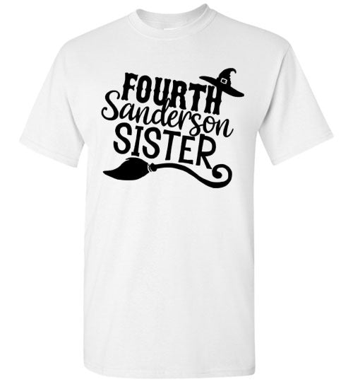 Fourth Sanderson Sister Halloween Witch Graphic Tee Shirt Top