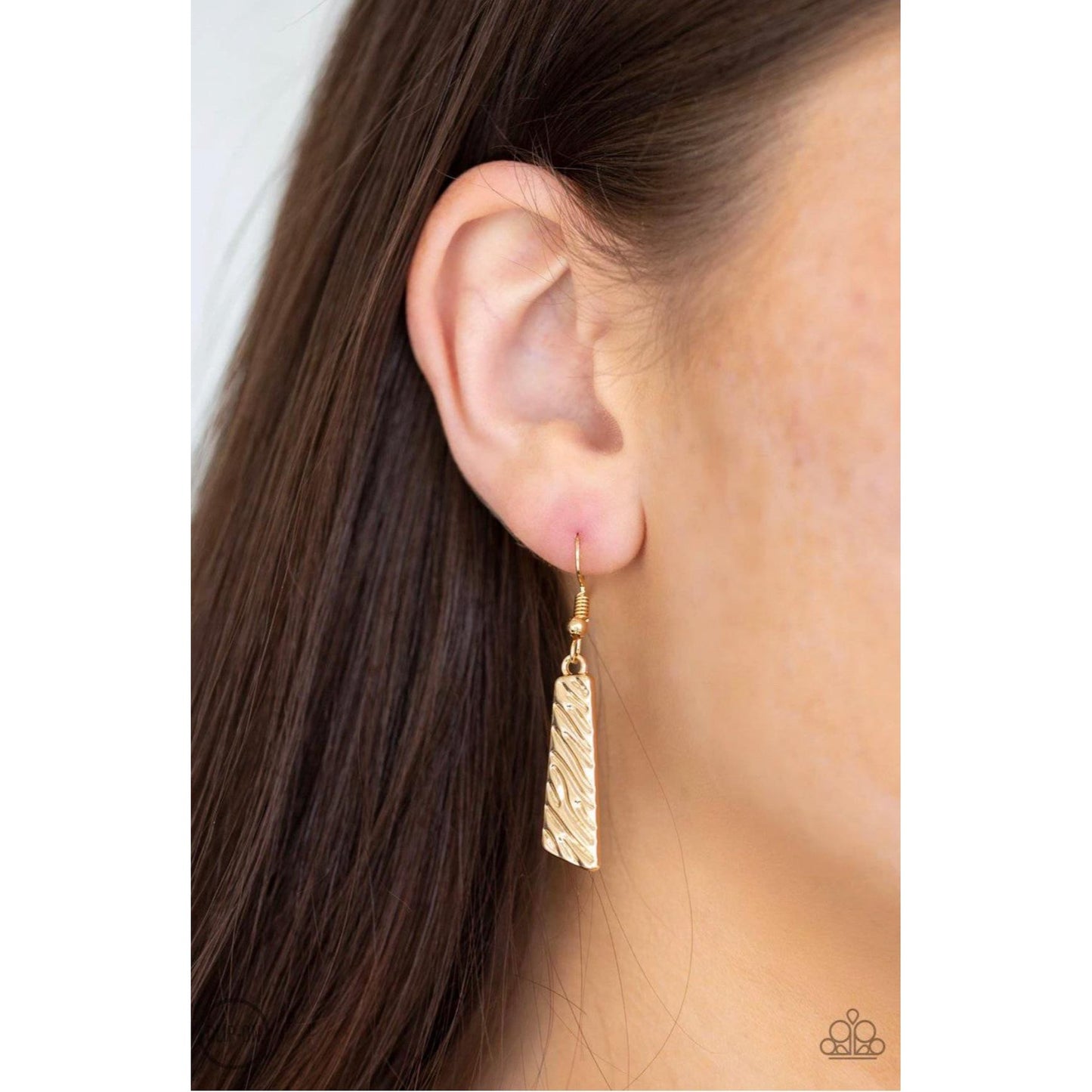 Texture Tigress Gold Necklace 1042