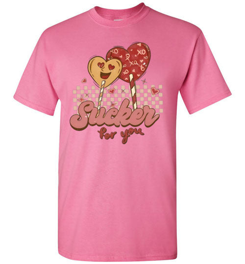 Sucker For You Valentine's Heart Shirt Top