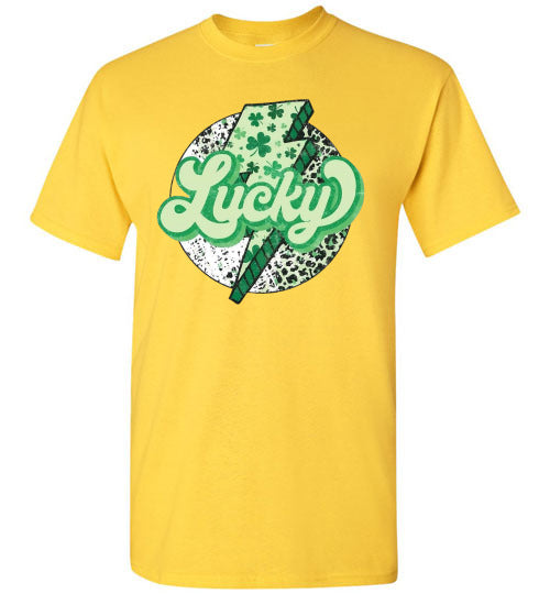 Lucky Irish St Patrick's Day Graphic Tee Shirt Top T-Shirt