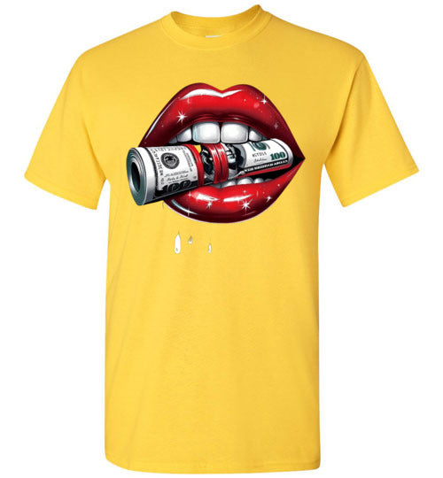 Money In The Mouth Glam Tee Shirt Top