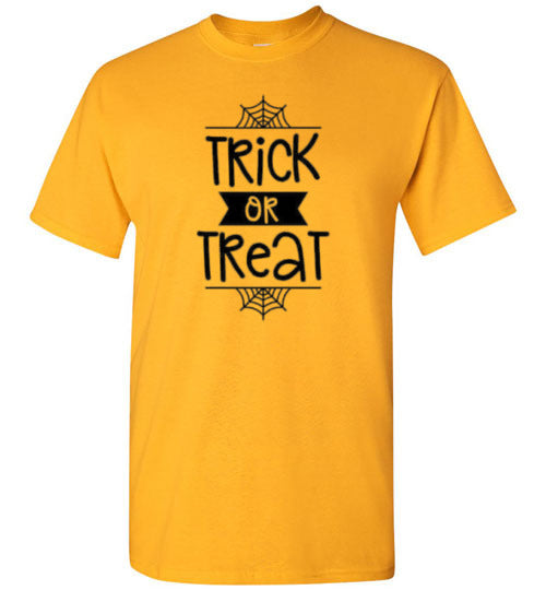 Trick Or Treat Halloween Fall Graphic Print T-Shirt