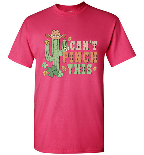 Can't Pinch This Cactus Funny St Patrick's Day Tee Shirt Top T-Shirt