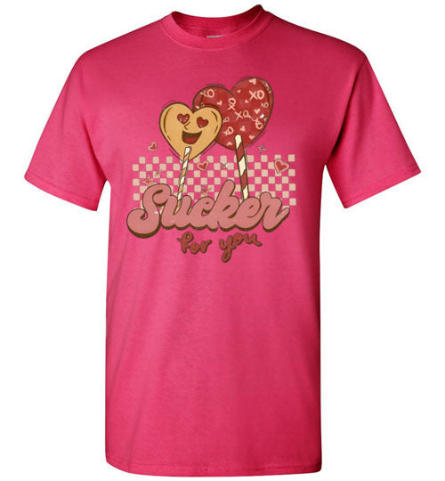 Sucker For You Valentine's Heart Shirt Top