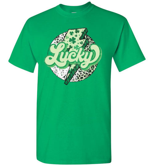 Lucky Irish St Patrick's Day Graphic Tee Shirt Top T-Shirt