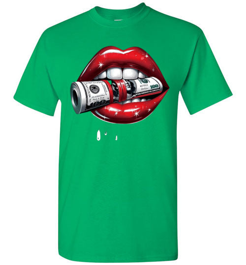 Money In The Mouth Glam Tee Shirt Top