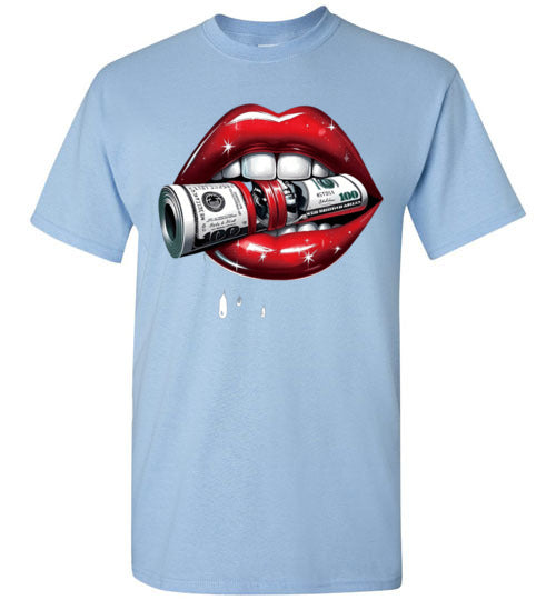 Money In The Mouth Glam Tee Shirt Top