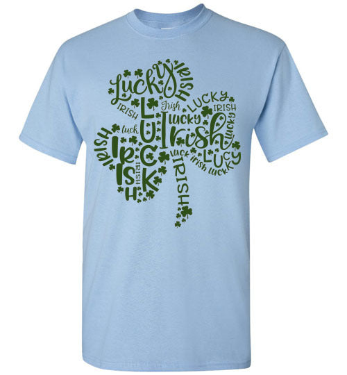 Lucky Irish Clover St Patrick's Day Tee Shirt Top T-Shirt