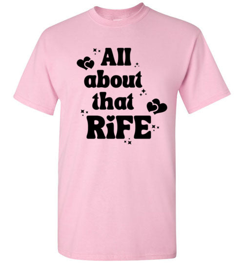 All About That Matt RIfe Graphic Funny Tee Shirt Top T-Shirt