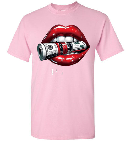 Money In The Mouth Glam Tee Shirt Top