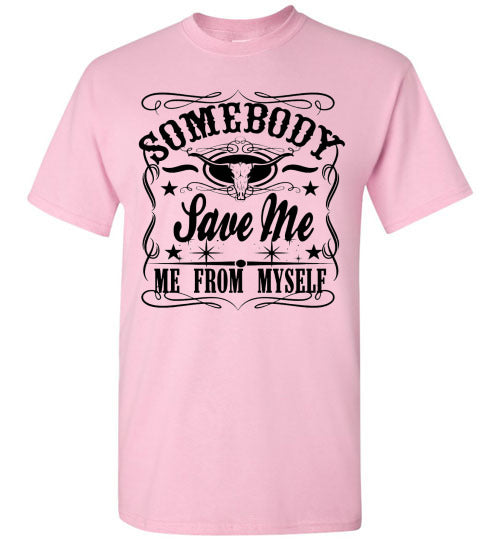 Jelly Roll Somebody Save Me From Myself Concert Country Music Graphic Tee Shirt Top