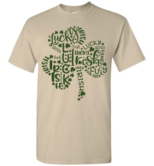 Lucky Irish Clover St Patrick's Day Tee Shirt Top T-Shirt