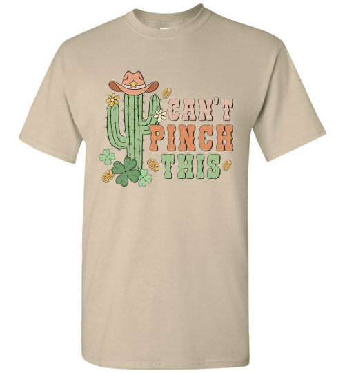 Can't Pinch This Cactus Funny St Patrick's Day Tee Shirt Top T-Shirt
