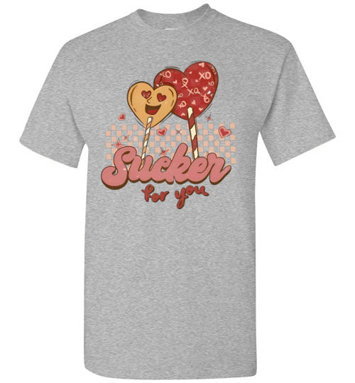 Sucker For You Valentine's Heart Shirt Top