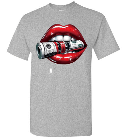 Money In The Mouth Glam Tee Shirt Top