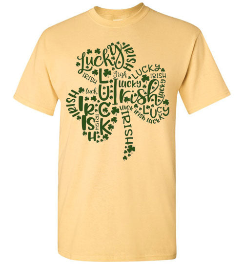 Lucky Irish Clover St Patrick's Day Tee Shirt Top T-Shirt